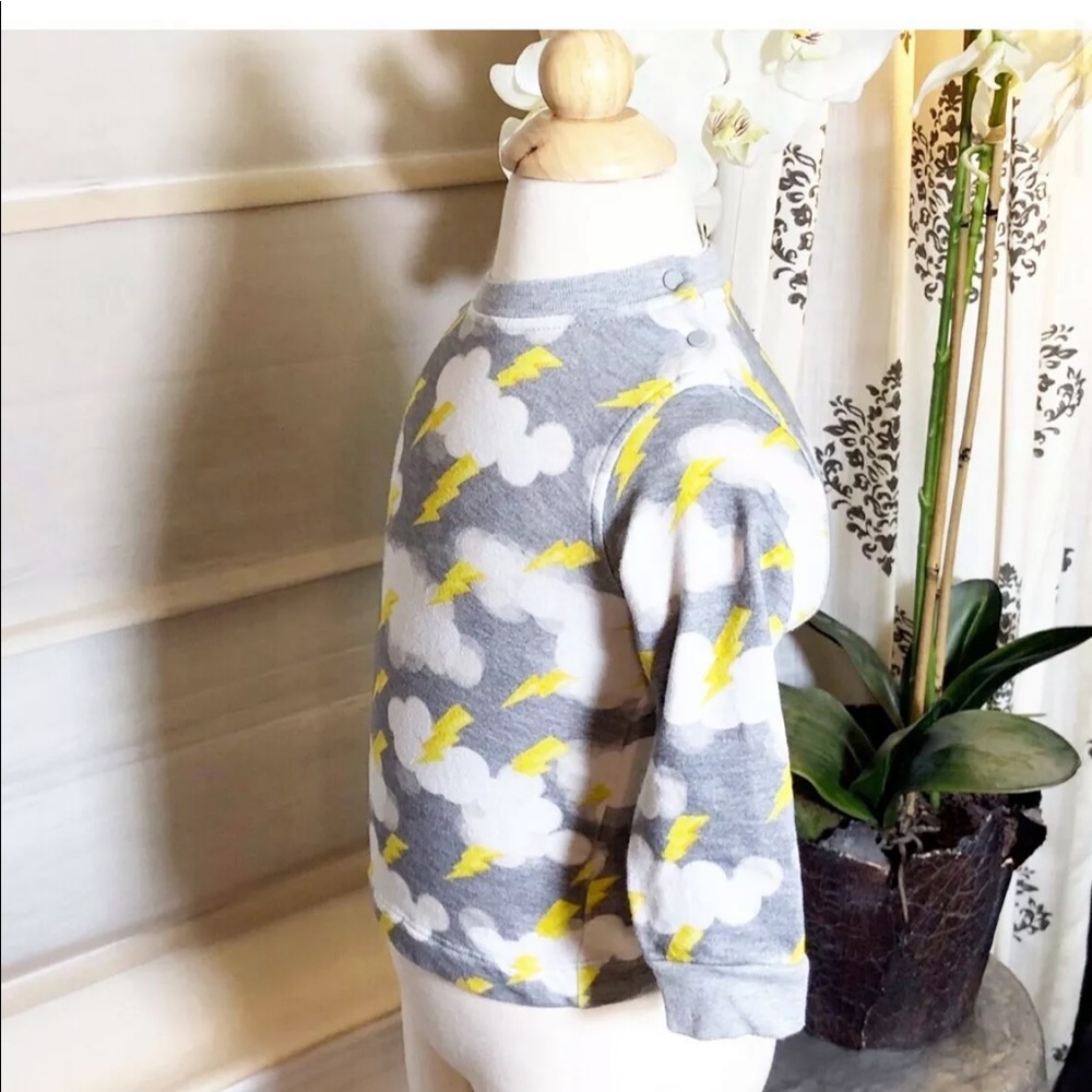 Gucci Auth Lightning Bolt Pullover Infant 6-9 🌩 - Picture 3 of 8